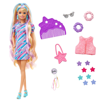 Barbie bábika - Figuríny ošípaných Peppa veľkú rodinnú figurínu 6