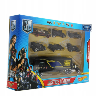 BATMAN -  Batman Alloy Chariot 6ks Car 1PC kontajnerové auto