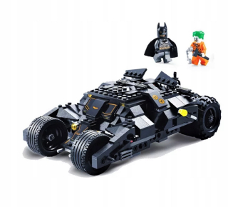 BATMAN -  Batmobil Batman kompatibilný s výškou nohy 24h z pl