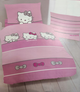 HELLO KITTY Bavlnené posteľná bielizeň Hello Kity 160x200