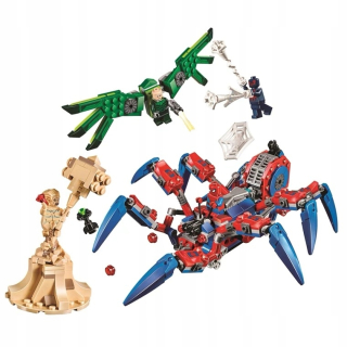 SPIDERMAN - Bela 11187 Mechanické Spider Spider-Mana Fit 76114