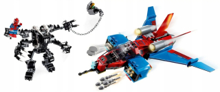 SPIDERMAN - Bela 11500 SpiderJet Vs. Venom Mech Fit 76150