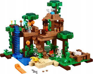 MINECRAFT - Bela Minecraft The Jungle Tree House Fit 21125