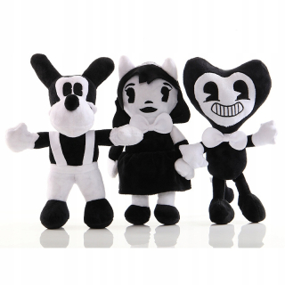 MINECRAFT - Bendy + Dog + Dievča Bendy a atramentový stroj Pluszak