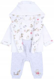 Medvedík Pú - BEIGE-GRAY BABY Nastaviť Winnie Pú