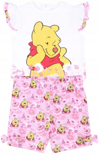 Medvedík Pú - Biela a ružová sada Winnie Pú Disney 3 M 62