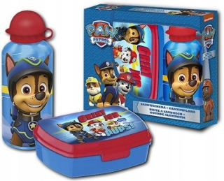 PAW Patrol - Bidon Breakfast Lunch Box Dog Patrol Paw Set