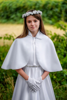 Fleecová spoločenský plášť, veľkosť 164