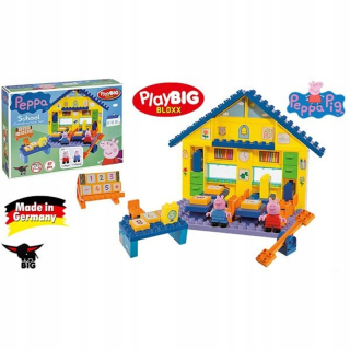 Pepa Pig - Veľké bloky Škola Peppa 87EL. Mobilné figúrky