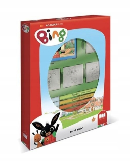 BING A PRIATELIA - Bing - 4 PC známky