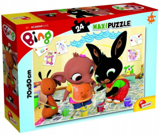 BING A PRIATELIA - Bing - Puzzle SuperMaxi 24 Art Attack!