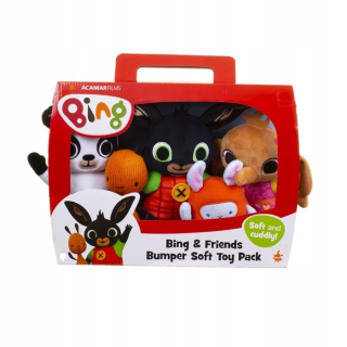 BING A PRIATELIA - Bing, Sula, Pando, Króliś Tuliś, Flop Kit Plush