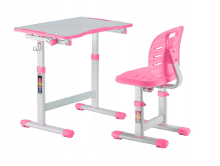 TRANSFORMERS - Desk a detský stôl OMINO PINK