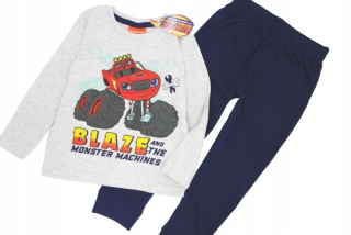 Blaze a Monster autá - Blaze a Mega Machine 8 Lat Pasjamas 100% bavlna 128