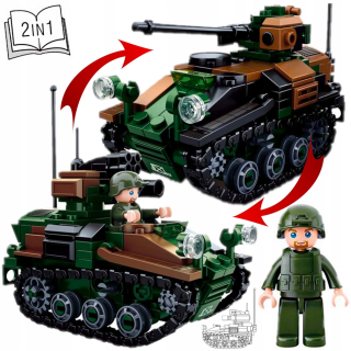 Bloky Wiesel Tank Plávajúce Vozidlo pechoty Nemecká TANKET WEASEL ARMY