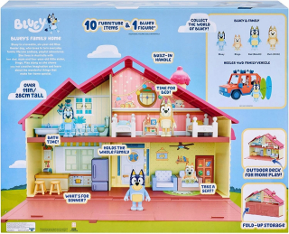 BING A PRIATELIA - Bluey Bingo Chata Obrázky 46CMX36CM 24H
