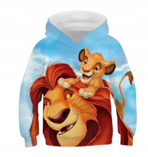 Leví kráľ - 3D Mikina King Lion Lion King