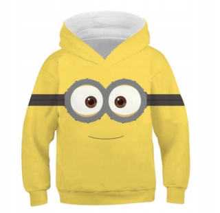 Mimoni  - 3D Mikina Mikiny Minions Minions Fairy Tale