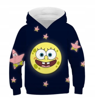Spongebob - 3D Spongebob Spongbob Mikina