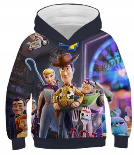 TOY STORY - Detská mikina z rozprávkového rozprávky Toy Story 4 R.150