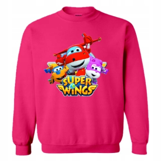 SUPER WINGS - Baby Mikina Super Krídla bez kapucneho 140 Model1