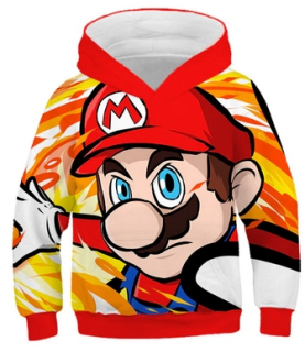 Super Mario - Baby mikina z rozprávky Super Mario Unikátna R.160