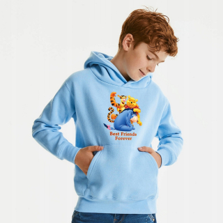 Medvedík Pú - Kid Hood Mikina 164cm Kubuś POOH 02