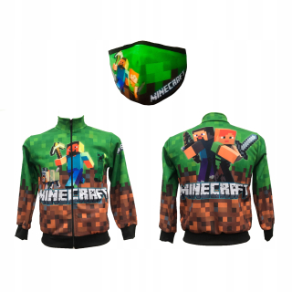MINECRAFT  - Minecraft M5 plus M3A Mask Veľkosť 158