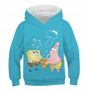 Spongebob - 3D Print Mikina SpongeBob SpangeBob