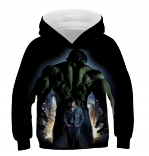 HULK - Mikina Print 3D Marvel Hulk
