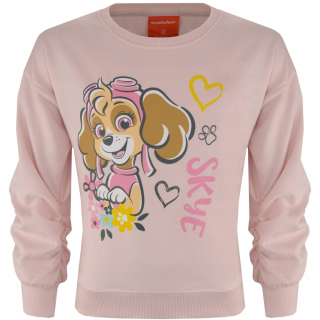 PAW Patrol - Psovitá mikina hliadka pre dievča Pink Pink 122