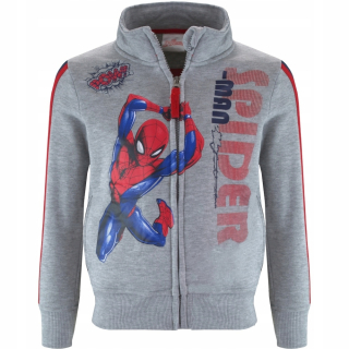 SPIDERMAN - Spiderman Mikina s Grey Stripe 98