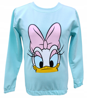 Káčer Donald - Mikina pre dievčatá Daisy Kaczor Donald 152 pl