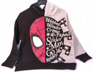 SPIDERMAN - Mikina spidermana, veľkosť 98,104,116,128