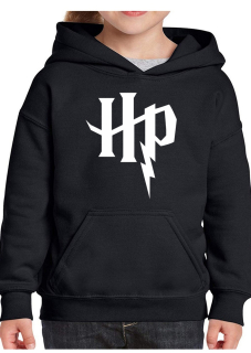 HARRY POTTER - Detská mikina Harry Potter Hogwarts vzory 128 cm