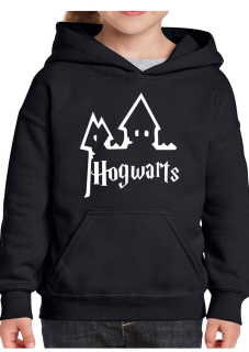 HARRY POTTER - Detská mikina Harry Potter Rokfort vzory 164 cm