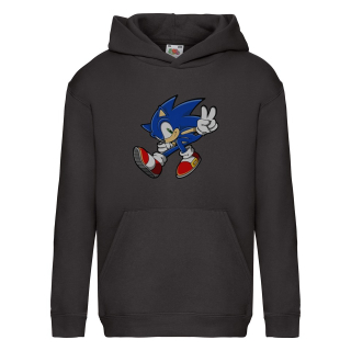 SONIC hračky - Sonic detská mikina. Rýchlo ako blesk 116