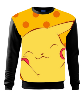 Pokémoni - Detská mikina bez kapoty pika 164 Pokemon