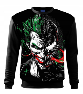 JOKER - Detská mikina bez komiksu s kapucňou 164