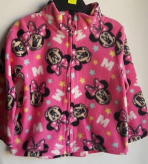 Minnie Mouse - Detská mikina. Zips Mickey Mickey Polar 86