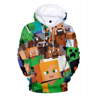 MINECRAFT - Montáž 3D minecraft rôzne veľkosti vzorov
