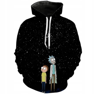 Rick and Morty - Rick a Morty 3D mikina Rôzne farby