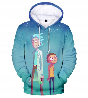 Rick and Morty - Rick a Morty Hoodie rôzne farby