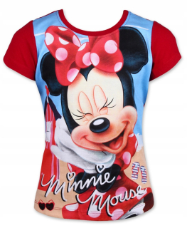 Minnie Mouse - Blúzka T-Shirt Mouse Minnie 116 červená