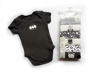 BATMAN -  Telo 7P. Biela 68 čierna šedá batman 86