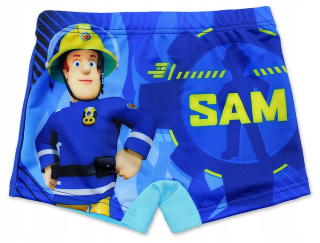 Požiarnik Sam - Boxeri plavky Hasiči sám Samostatný bazén 128 Turkys