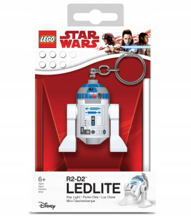 STAR WARS - Keychain s baterkou - LEGO - STAR WARS R2D2