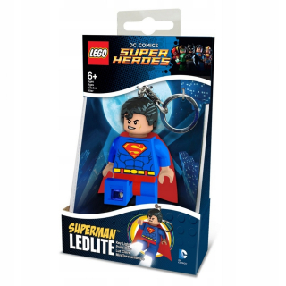 Superman - Keychain s legendovou svietidlom