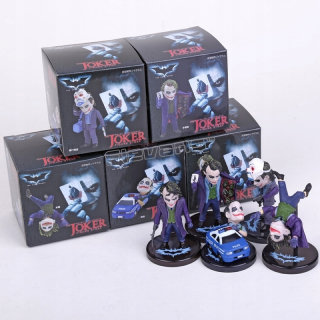 JOKER - Bruce Wayne Dark Knight Joker Mini PVC figúrky