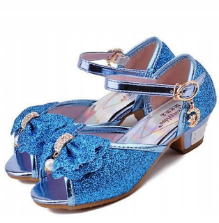 Elsa Frozen - Topánky Elza Ballerinki Land of Ice pre tanec 16,5 cm